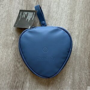 Therabody Theraface United Blue Amenity Travel Kit Pouch Storage Case Bag